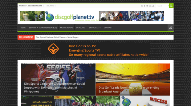 discgolfplanet.tv