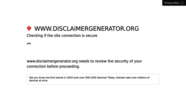 disclaimergenerator.org