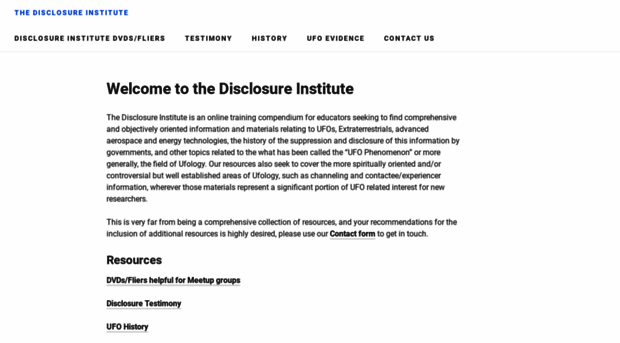 disclosureinstitute.org