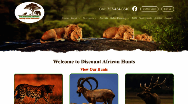 discountafricanhunts.com