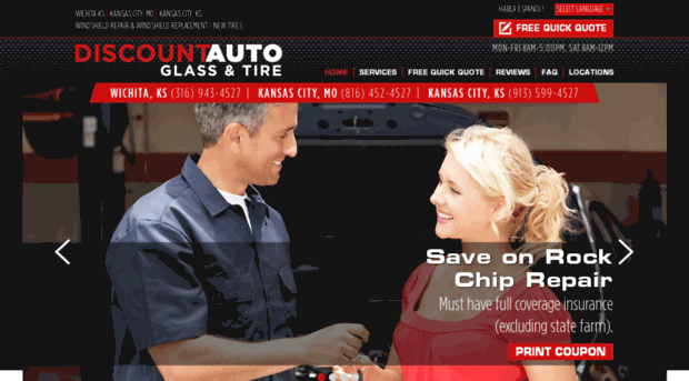 discountautoglassandtire.com