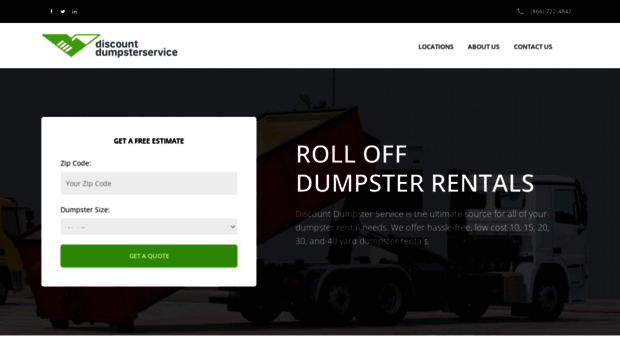 discountdumpsterservice.com