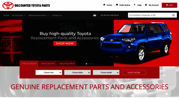 discountedtoyotaparts.com