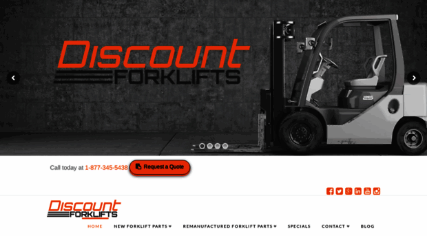 discountforkliftparts.com