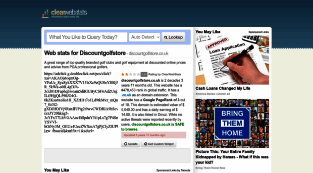 discountgolfstore.co.uk.clearwebstats.com