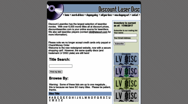 discountlaserdisc.com