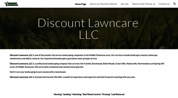 discountlawncaretn.com