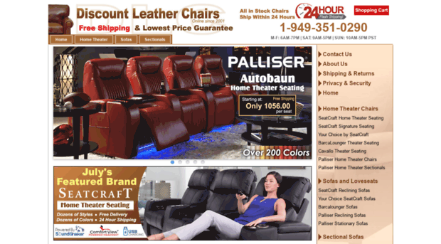 discountleatherchair.com