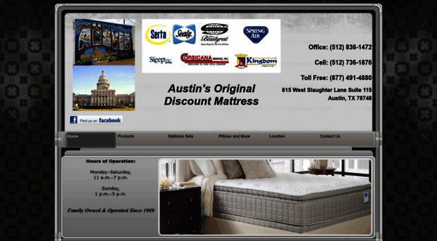 discountmattressofaustin.com