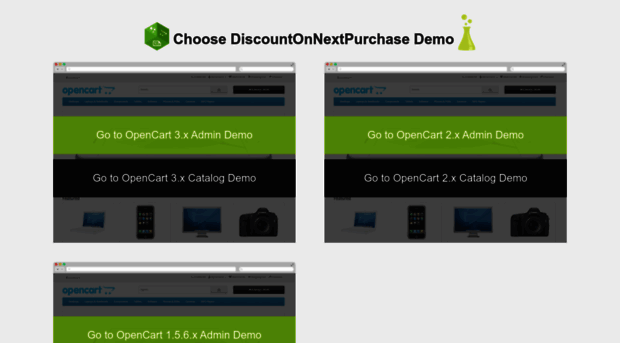 discountonnextpurchase.demo.isenselabs.com