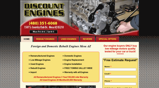 discountrebuiltengines.com