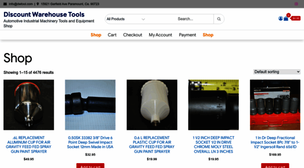 discountwarehousetools.com