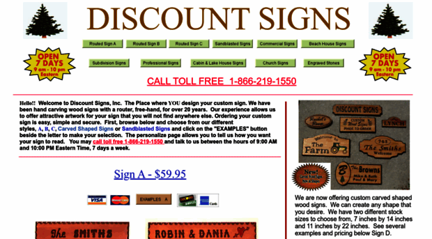 discountwoodsigns.com