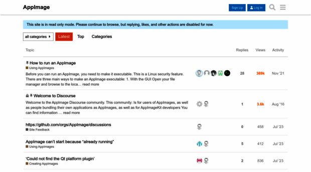discourse.appimage.org