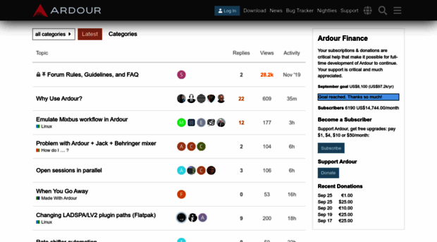 discourse.ardour.org