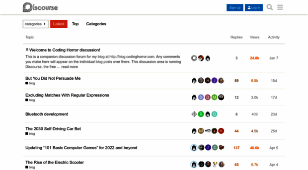 discourse.codinghorror.com