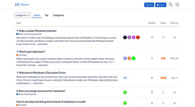 discourse.metabase.com