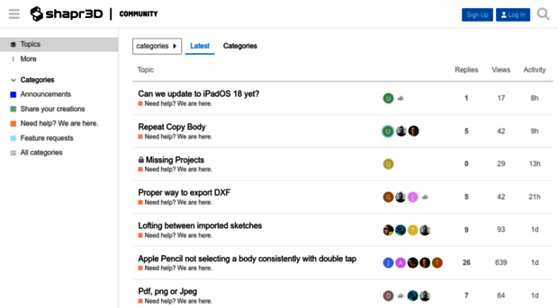 discourse.shapr3d.com