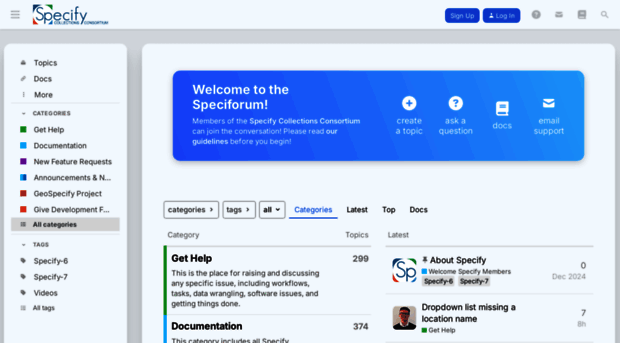 discourse.specifysoftware.org