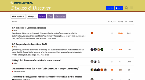discourse.suttacentral.net