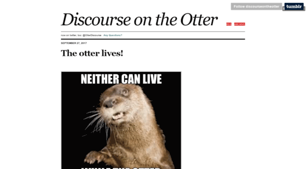 discourseontheotter.tumblr.com