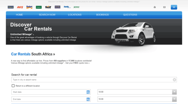 discovercarrental.co.za