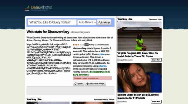 discoverdiary.com.clearwebstats.com