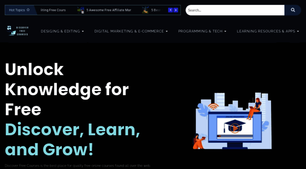 discoverfreecourses.com