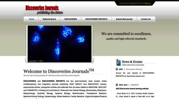 discoveriesjournals.org