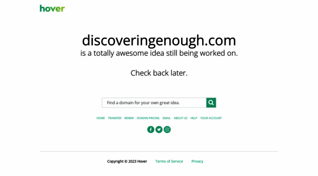 discoveringenough.com