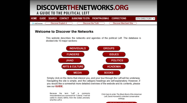 discoverthenetworks.com