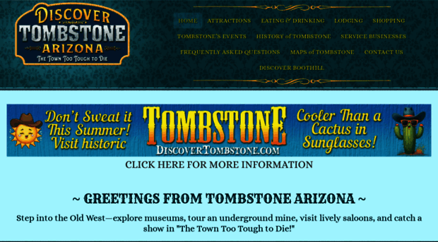 discovertombstone.com