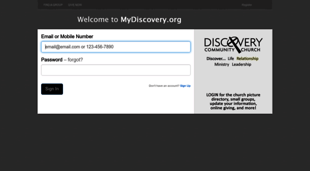 discoverycc.infellowship.com
