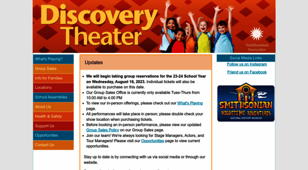 discoverytheater.org