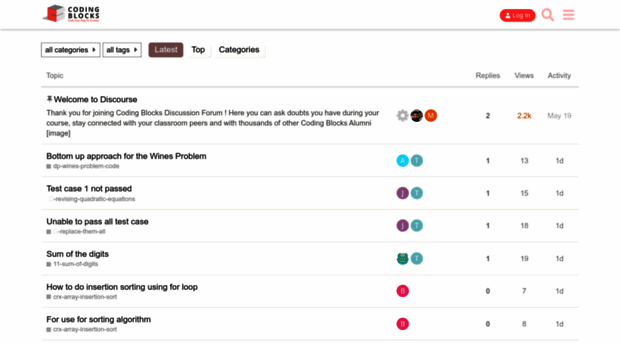 discuss.codingblocks.com