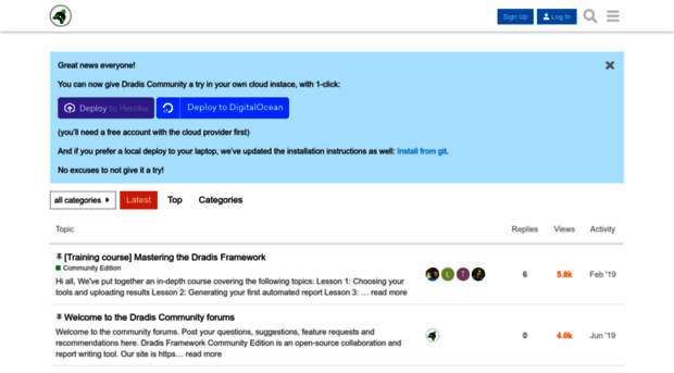 discuss.dradisframework.org