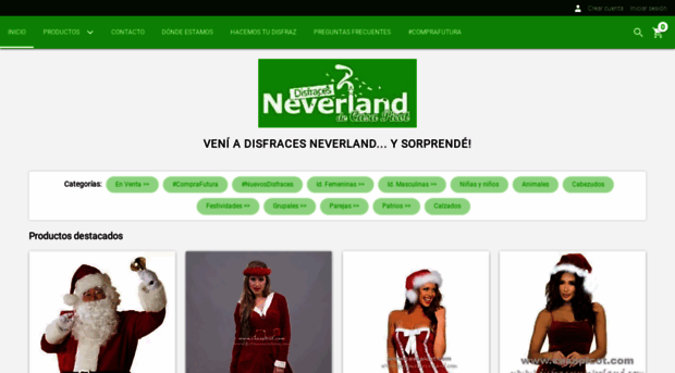 disfracesneverland.com