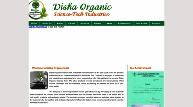 dishaorganicindia.com