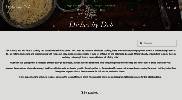 dishesbydeb.com