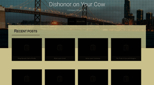 dishonoronyourcow.com