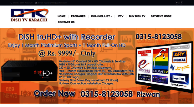 dishtvkarachi.com