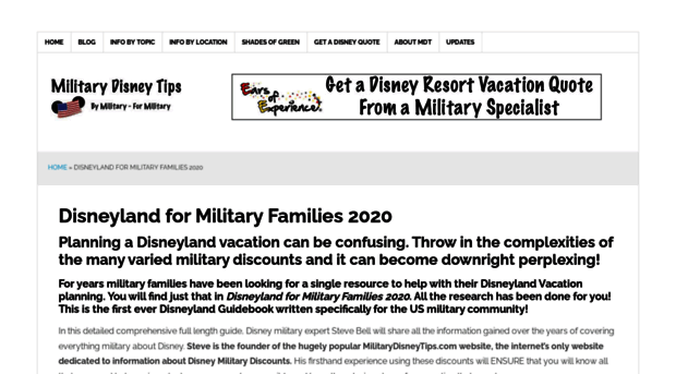 disneylandformilitary.com