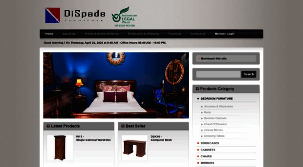 dispadefurniture.com