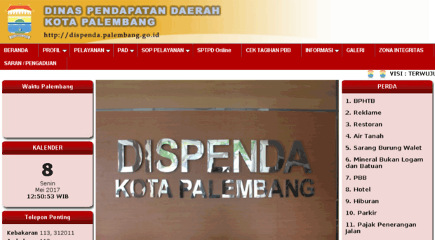 dispenda.palembang.go.id