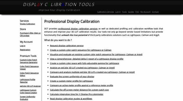 displaycalibrationtools.com