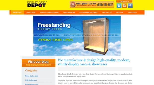 displaycasedepot.com