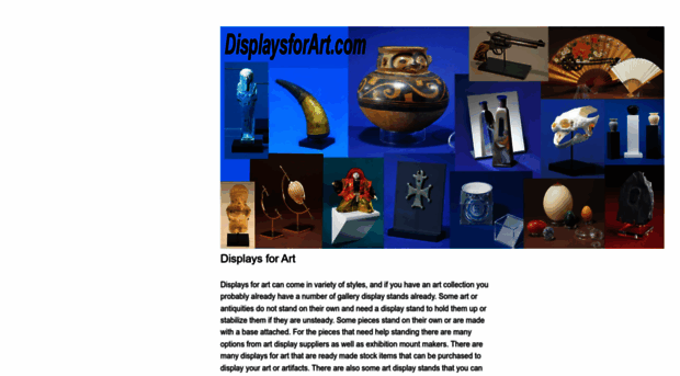 displaysforart.com