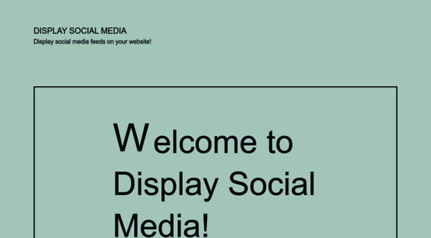 displaysocialmedia.com