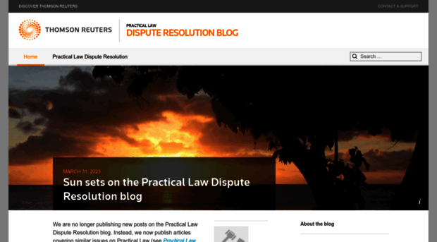 disputeresolutionblog.practicallaw.com