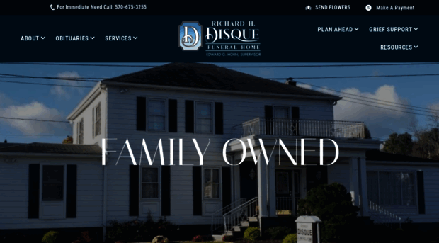 disquefuneralhome.com